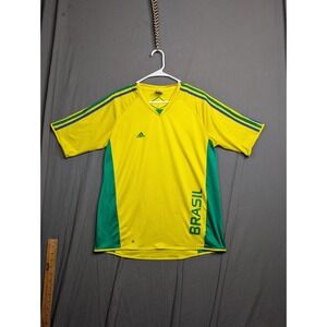 BRAZIL Home Team ADIDAS Jersey Shirt Size Size Medium